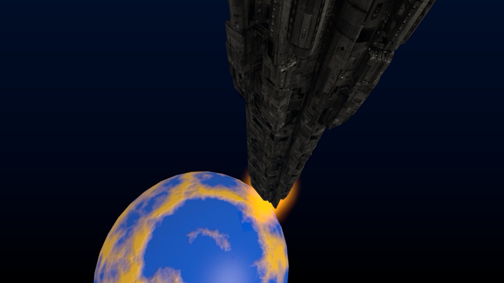 The heavy cruiser "The Invincible".  preview image 3