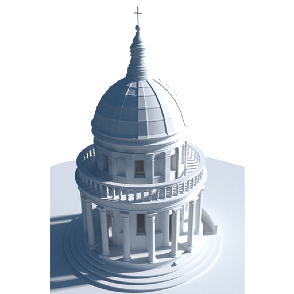 Renaissance Architecture Temple preview image 2