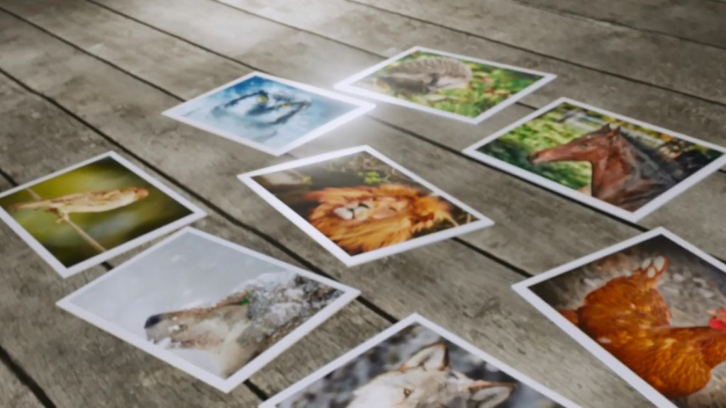 Falling Photos Template 2 - Blender 2.8 preview image 1