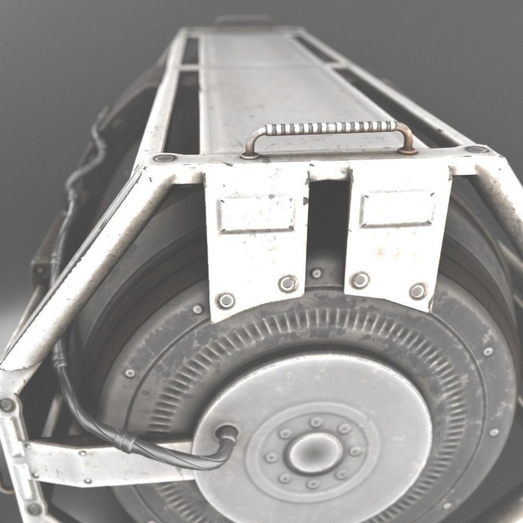 Futuristic Emergency Backup Generator preview image 5