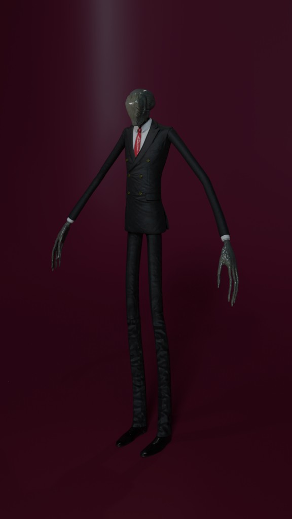 Slender Man Textured 4K preview image 5