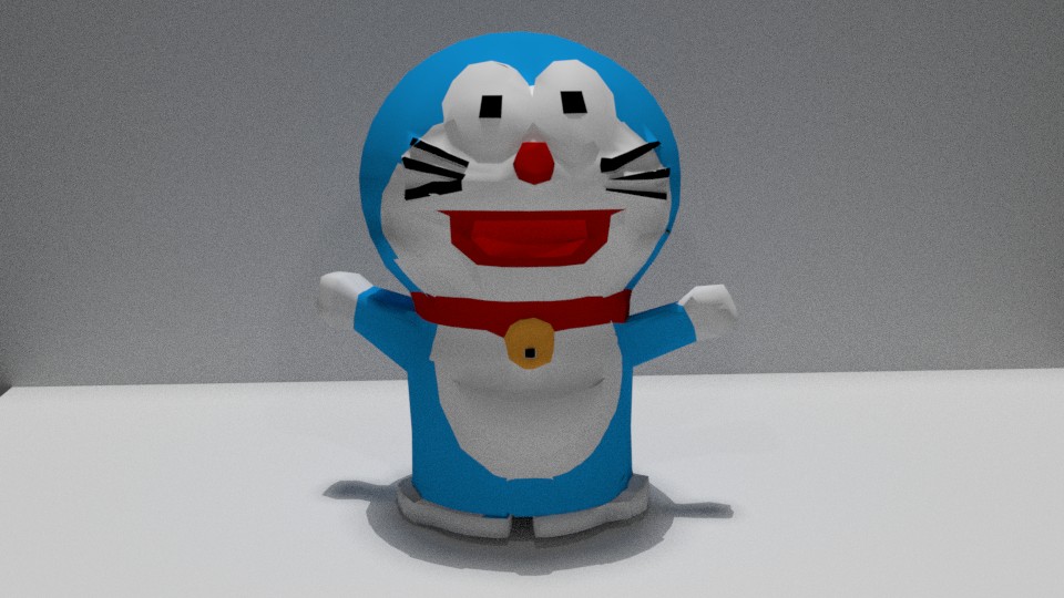 modeling karakter (doraemon) preview image 1