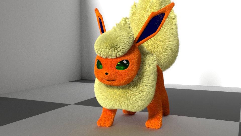 Fluffy Flareon preview image 1