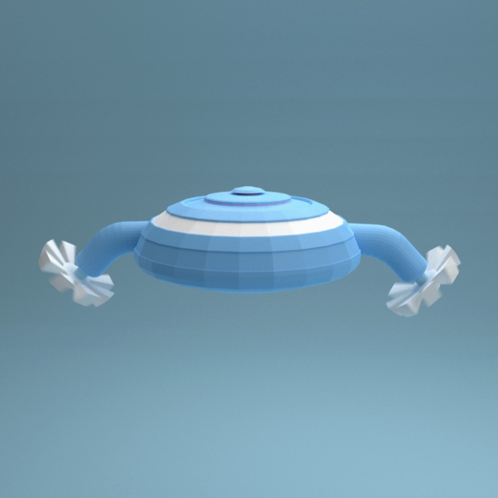 Low Poly Sci-Fi Factory preview image 2