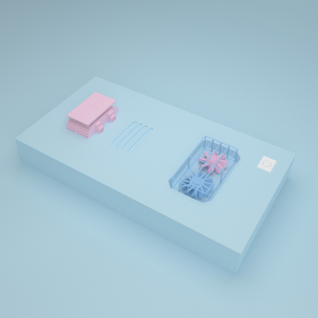 Low Poly Sci-Fi Factory preview image 5