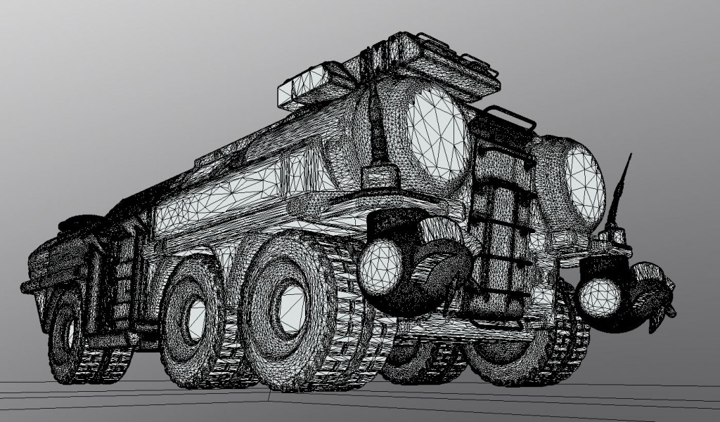 Amphibious Tank 3d-printable preview image 4