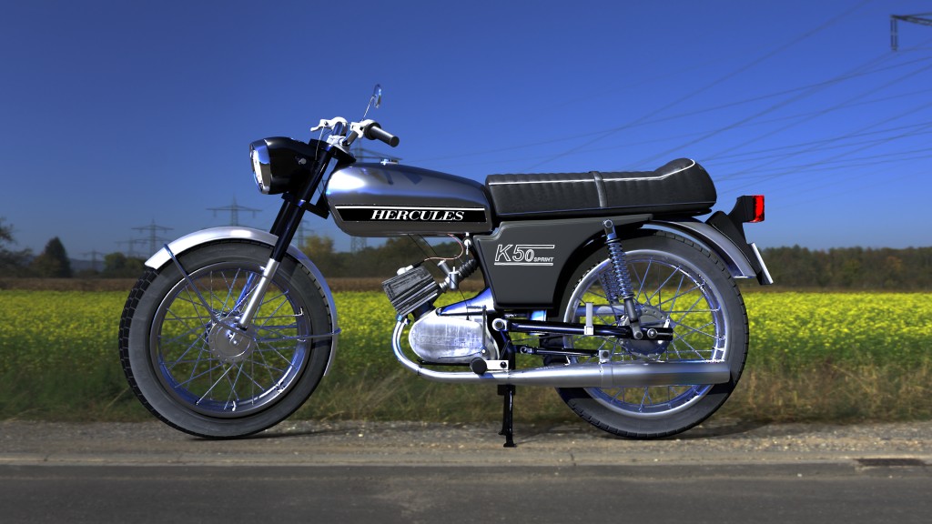 Hercules K50 motorcycle (1973) preview image 1