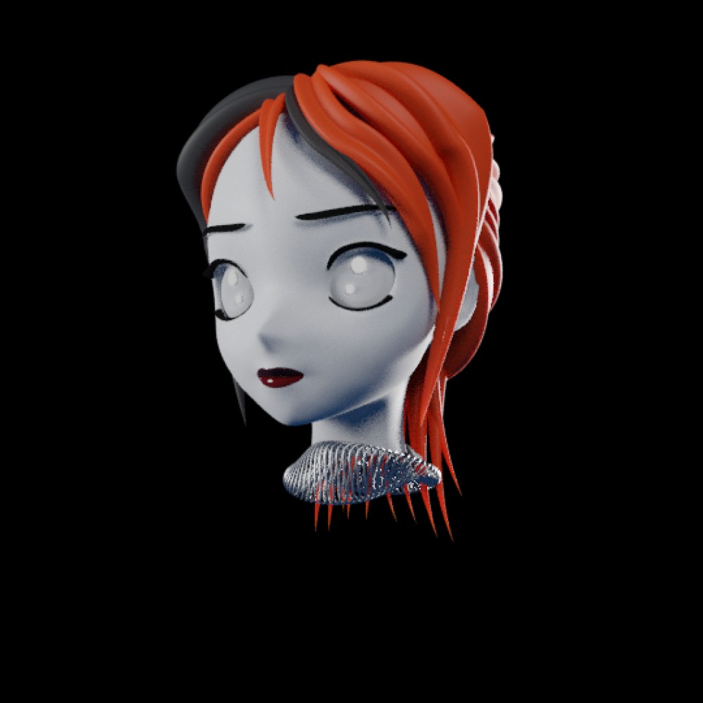 Dynamic Hairstyle Model (1 / 10) preview image 1