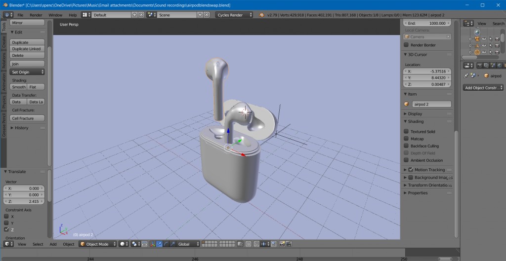 airpods rigged preview image 1