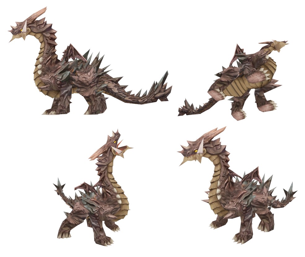 Low-Poly Dragon preview image 2