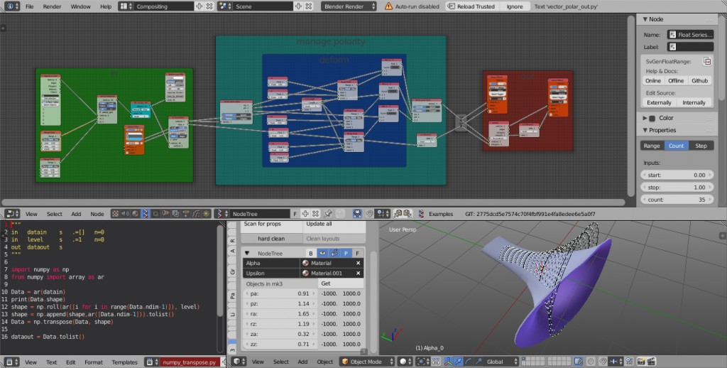 sverchok polar deformations preview image 1