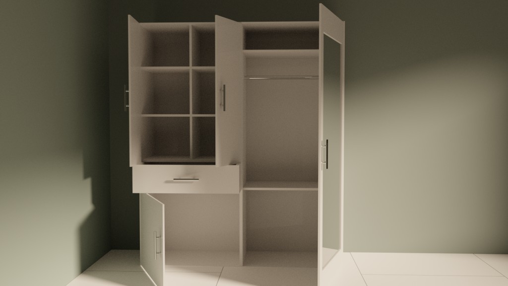 White Wardrobe preview image 2