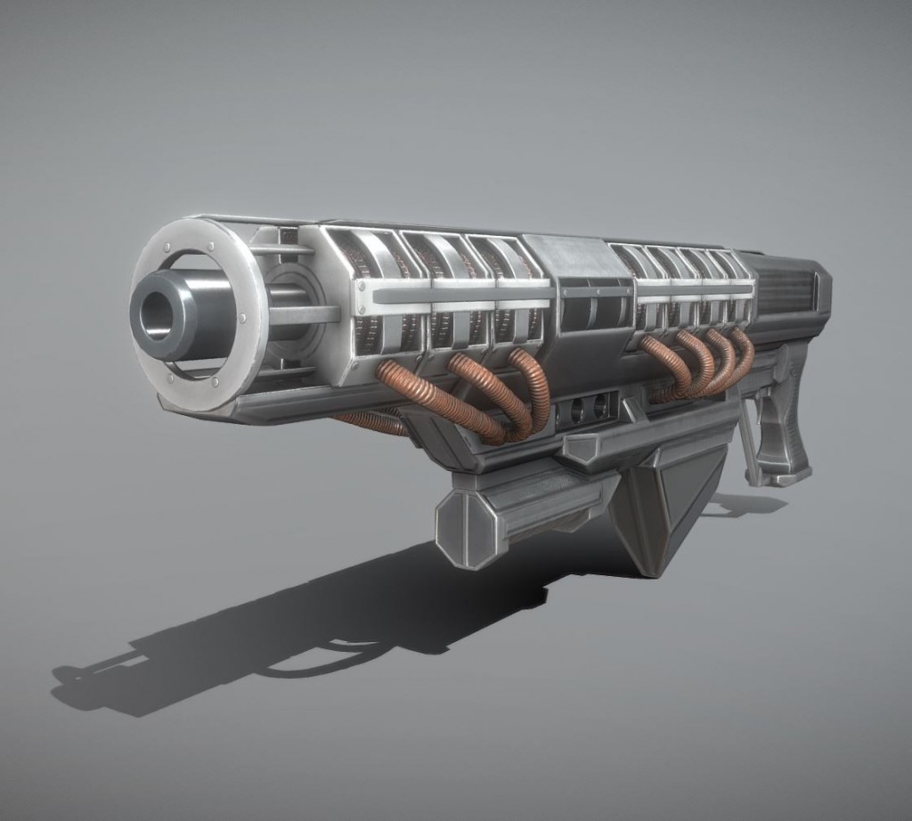 Railgun Prototype in 2.8 Eevee preview image 7