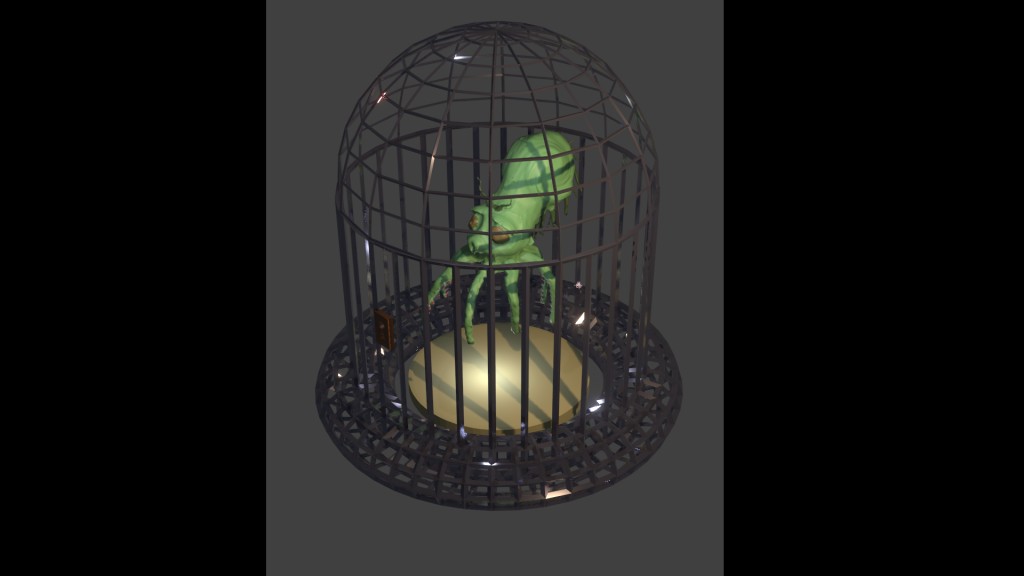 Octopus in Cage preview image 1