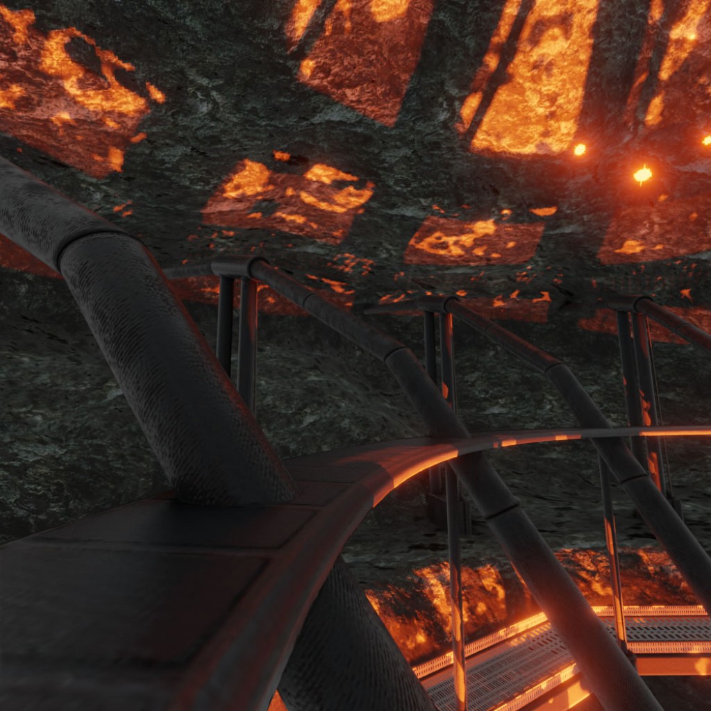 Geothermal Steam Factory Blender 2.8 Eevee preview image 7