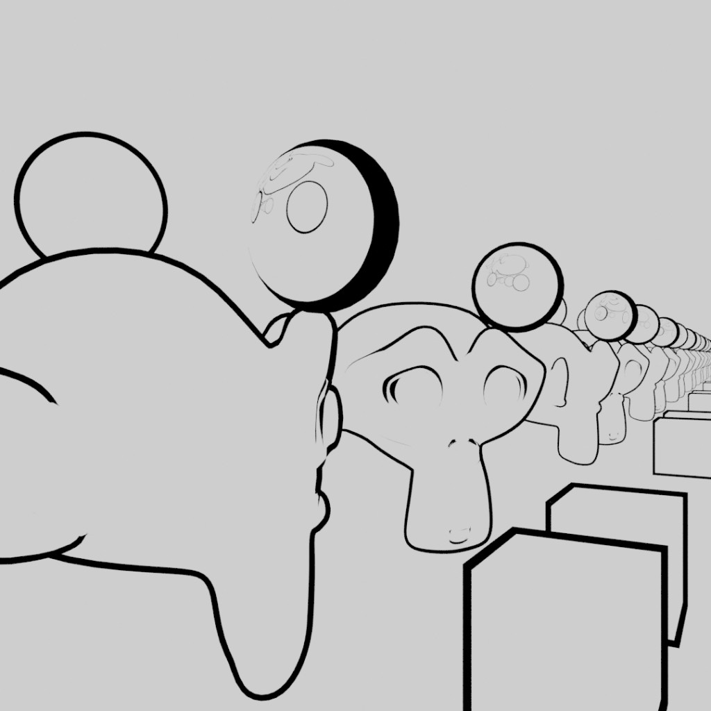 Override Lineart Material 2.8 preview image 1