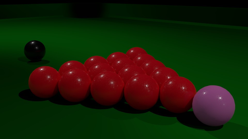 Snooker balls preview image 1