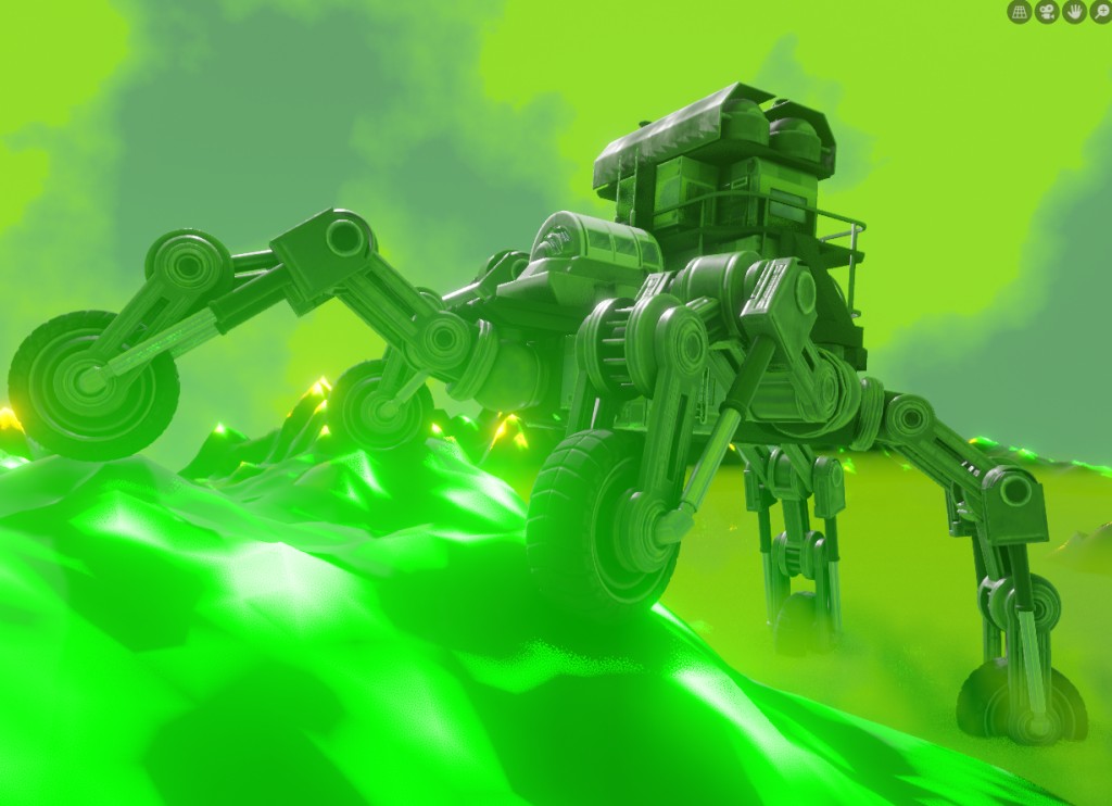 Five Wheeler (Blender 2.8 Version) preview image 2