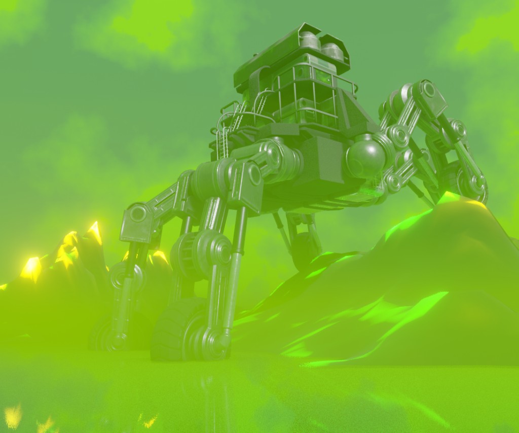 Five Wheeler (Blender 2.8 Version) preview image 3