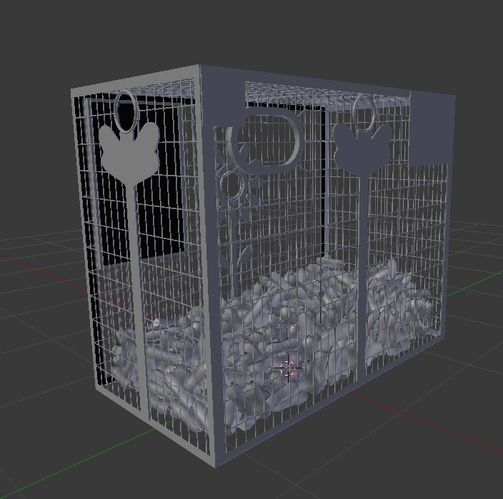 Bottle Cage, Bottle Trash Collector (Skate'n Modeling 5) preview image 1