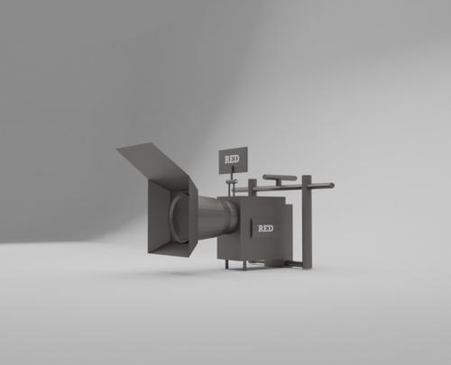 Red Epic Camera (Low poly) preview image