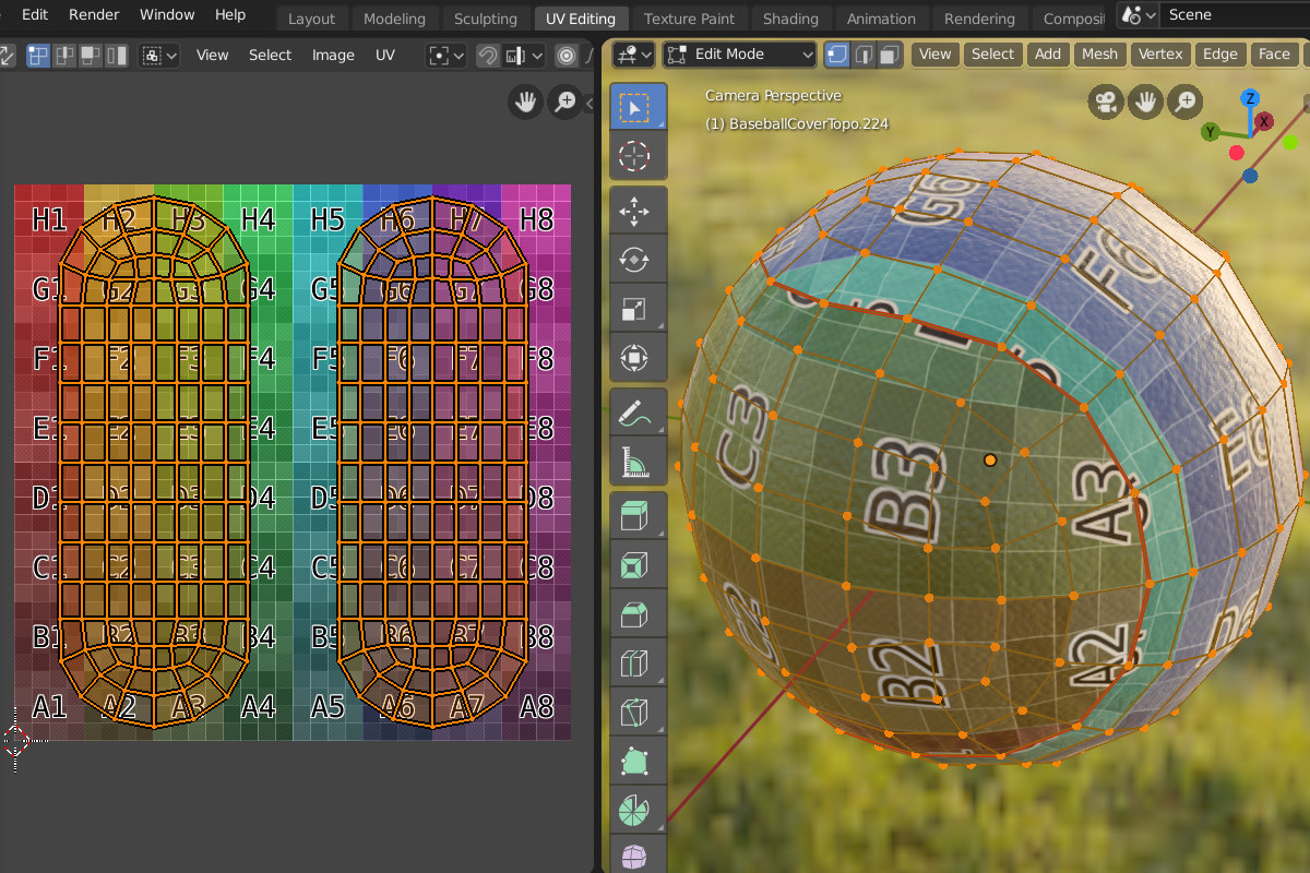Baseball Cover Topo preview image 2