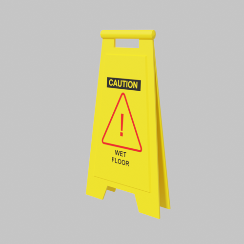 Wet floor sign preview image