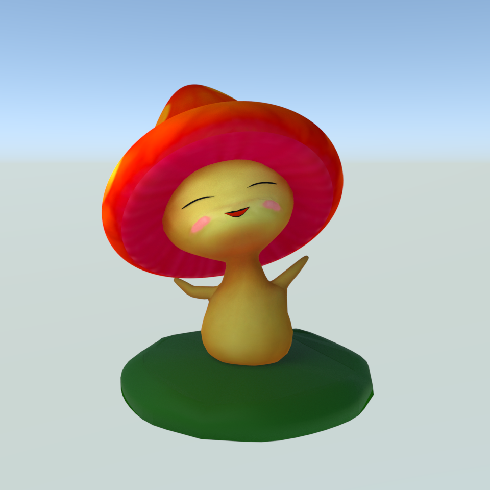 Cute Mushroom Creature preview image 1