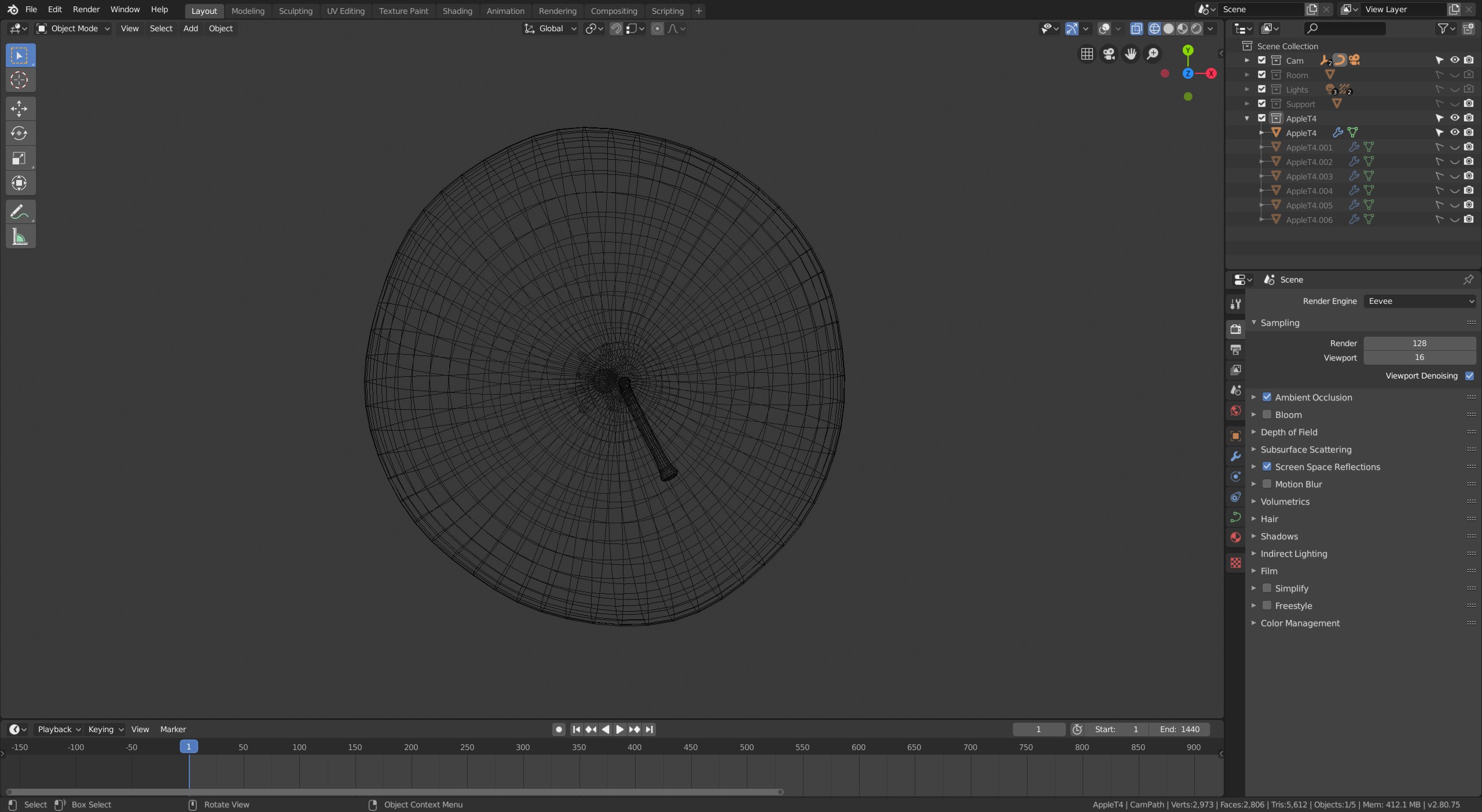 Red/Yellow Apple (textured) for Eevee and Cycles preview image 14
