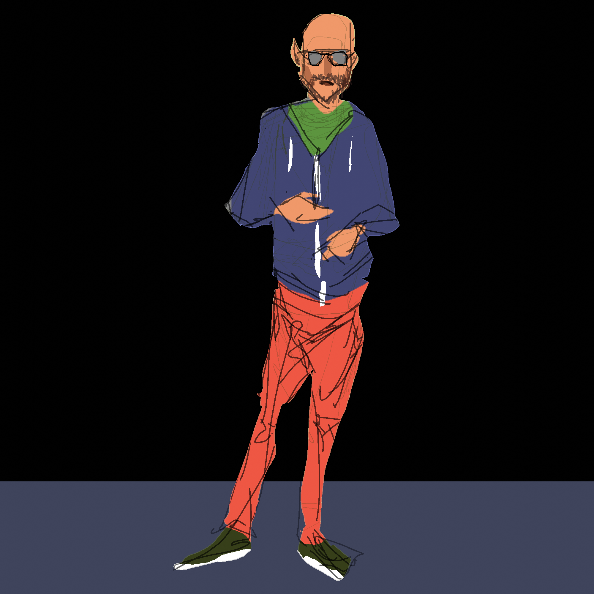 Grease Pencil drawing of Andy Goralczyk preview image 1