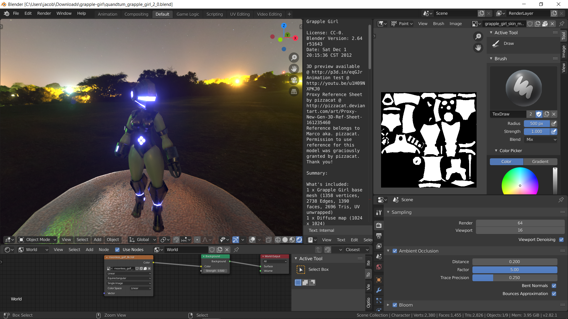 Grapple Girl - 2.8 (eevee) port preview image 1