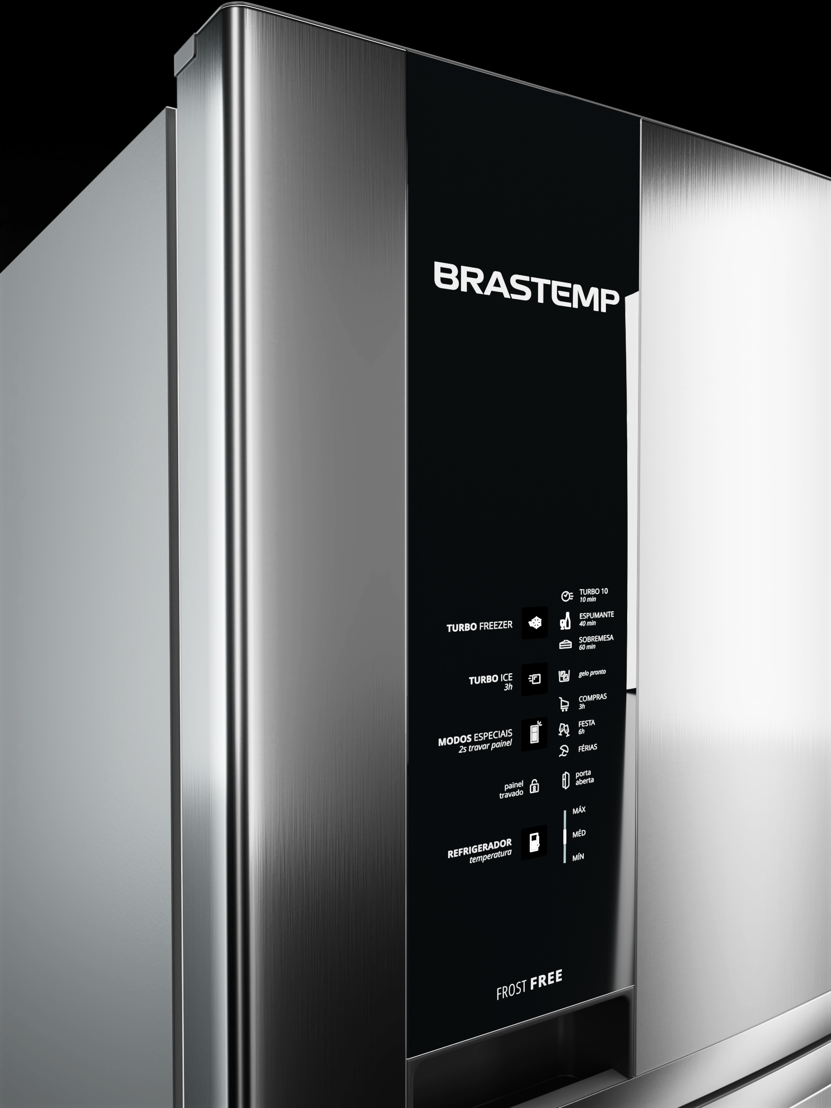 Geladeira Brastemp Frost Free Duplex 500 litros Inox  preview image 4