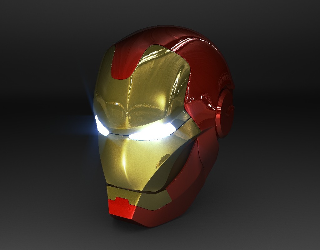 Blend Swap | Iron Man Helmet