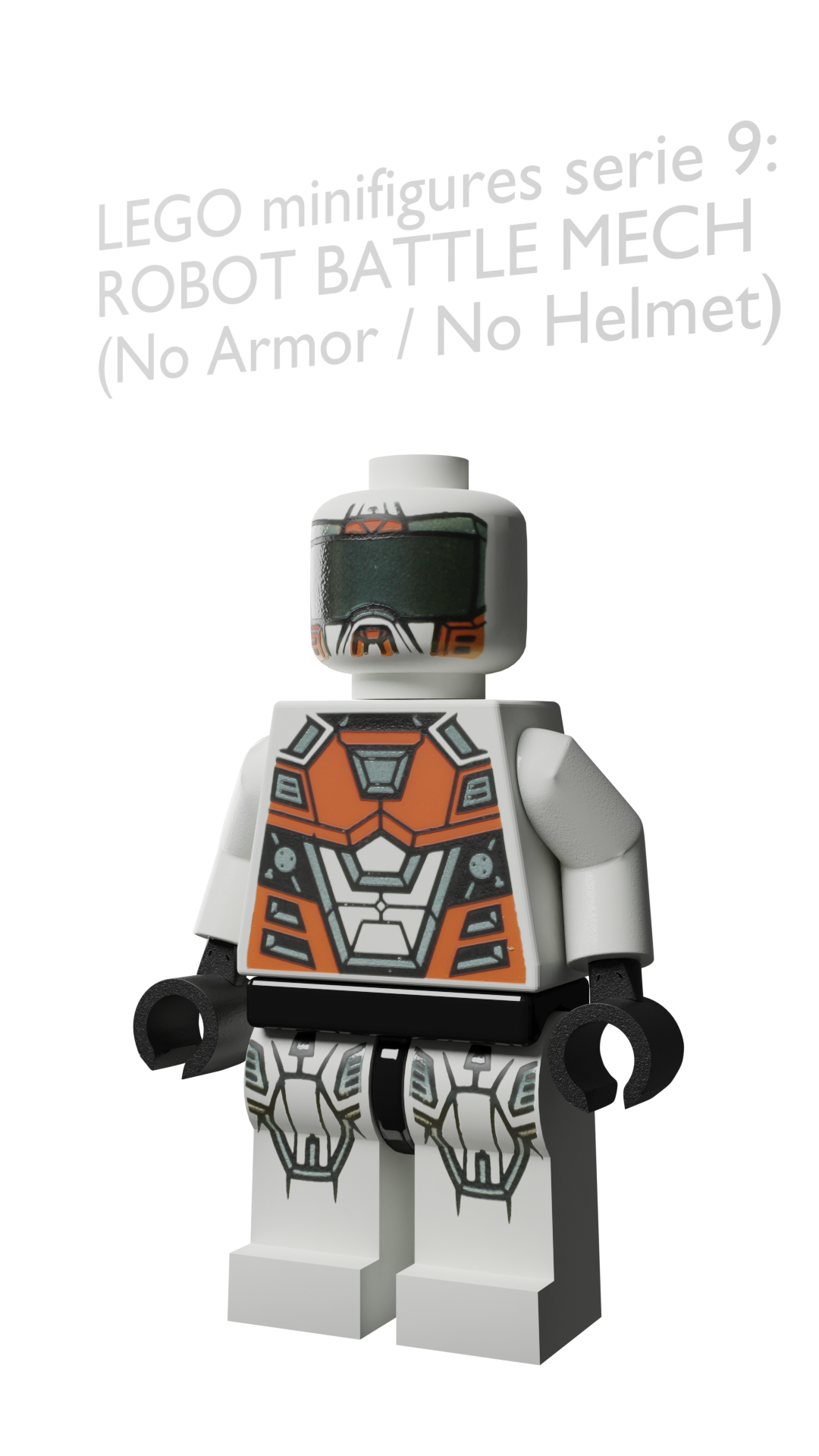 LEGO Minifig Series 71000 Batlle Mech preview image 1