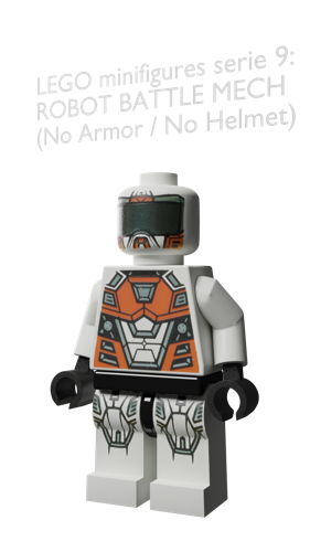 LEGO Minifig Series 71000 Batlle Mech preview image