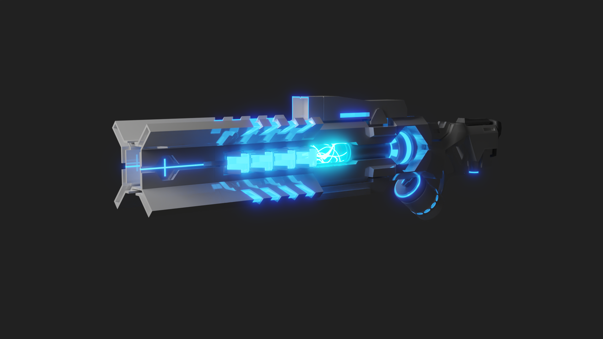 Sci Fi Energy Pistol