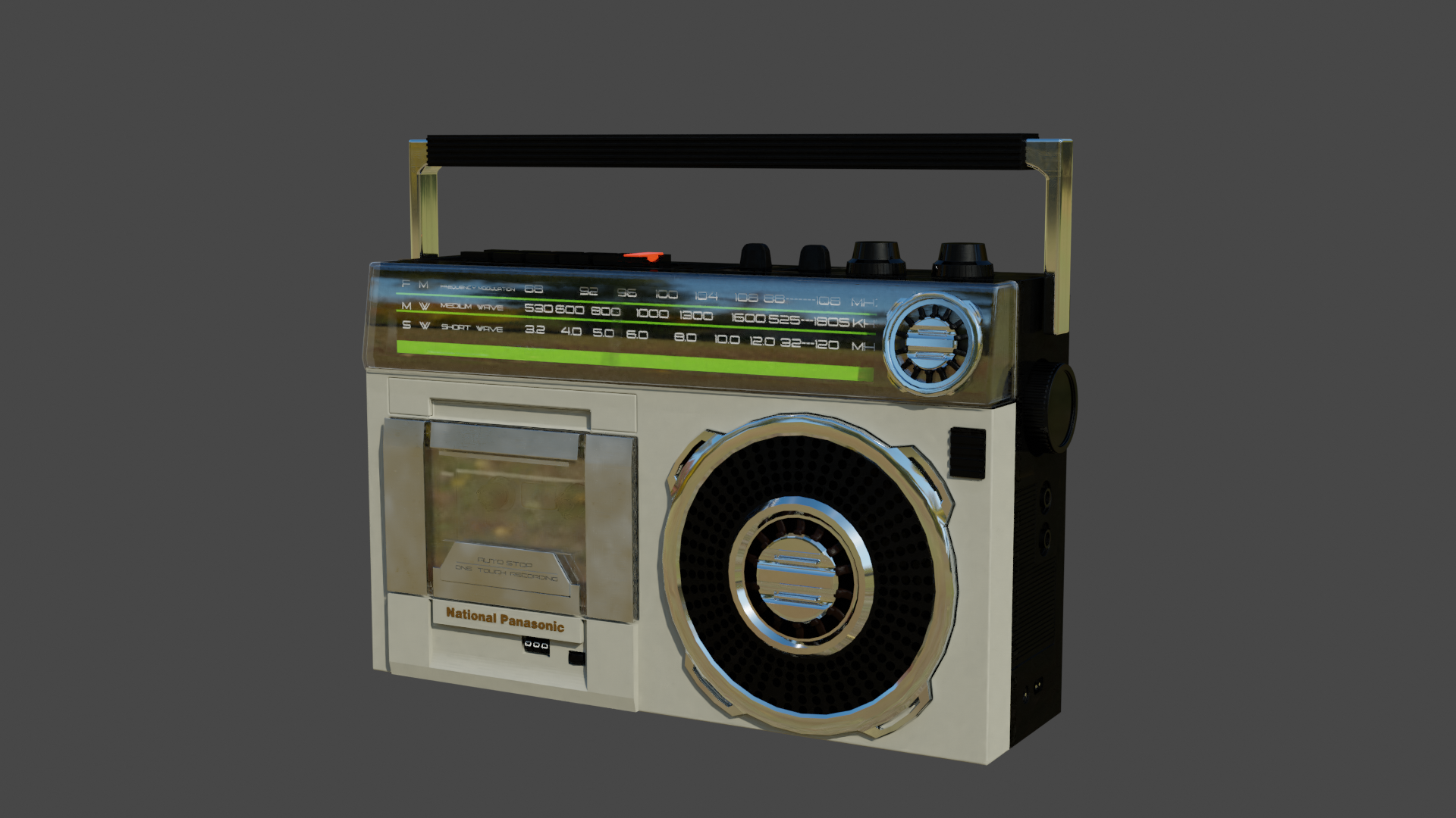 Old Cassette Recorder preview image 1