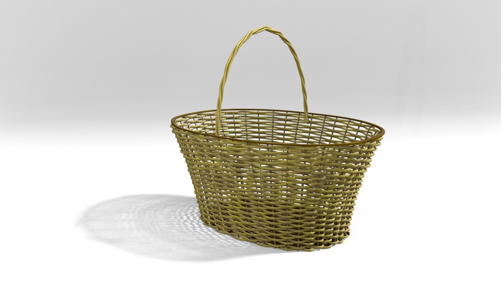 Wicker basket preview image 1