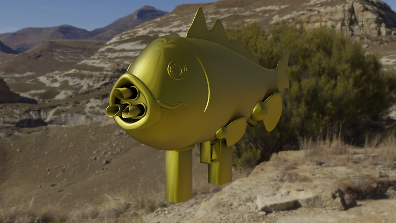 Rocket Launcher Fish preview image 1