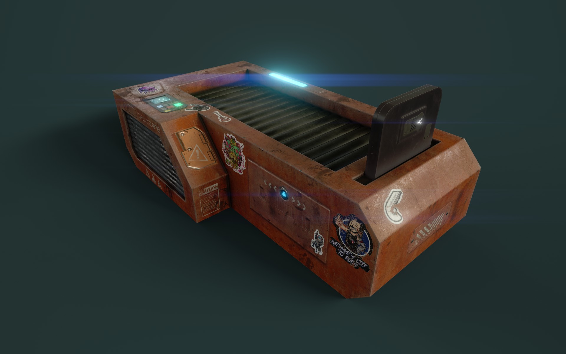 Cyberpunk Sleeping Unit preview image 1