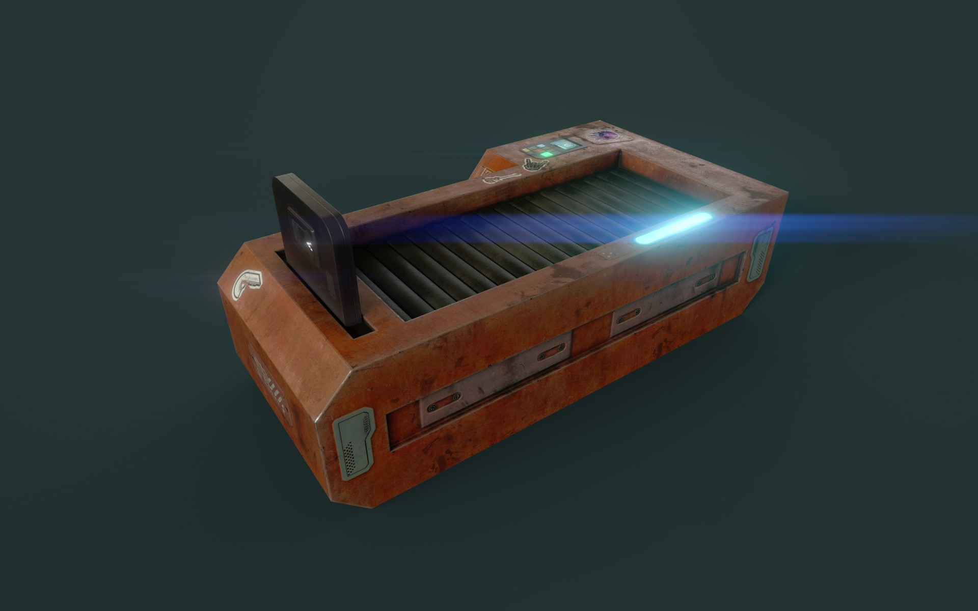 Cyberpunk Sleeping Unit preview image 2