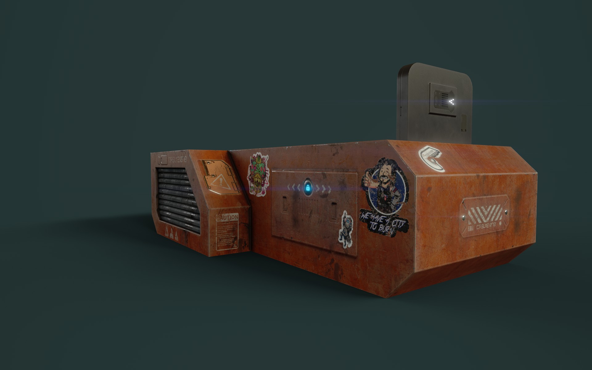 Cyberpunk Sleeping Unit preview image 6