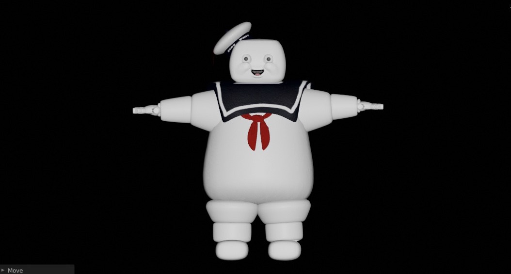 Blend Swap stay puft marshmallow man v2
