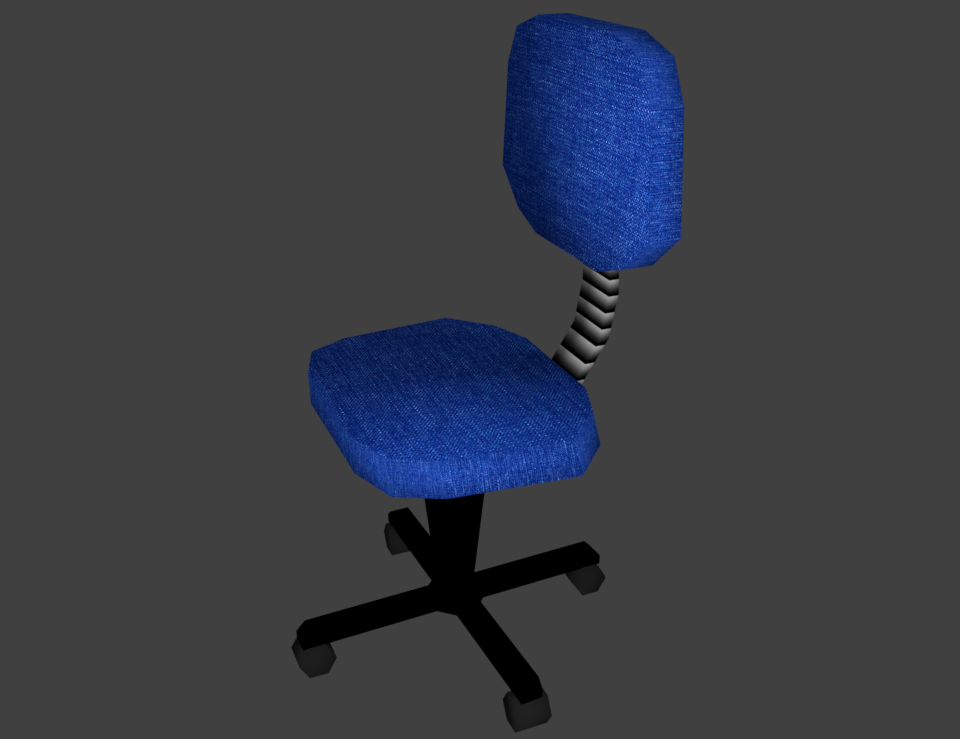 CADEIRA DE PC LOW POLY preview image 2