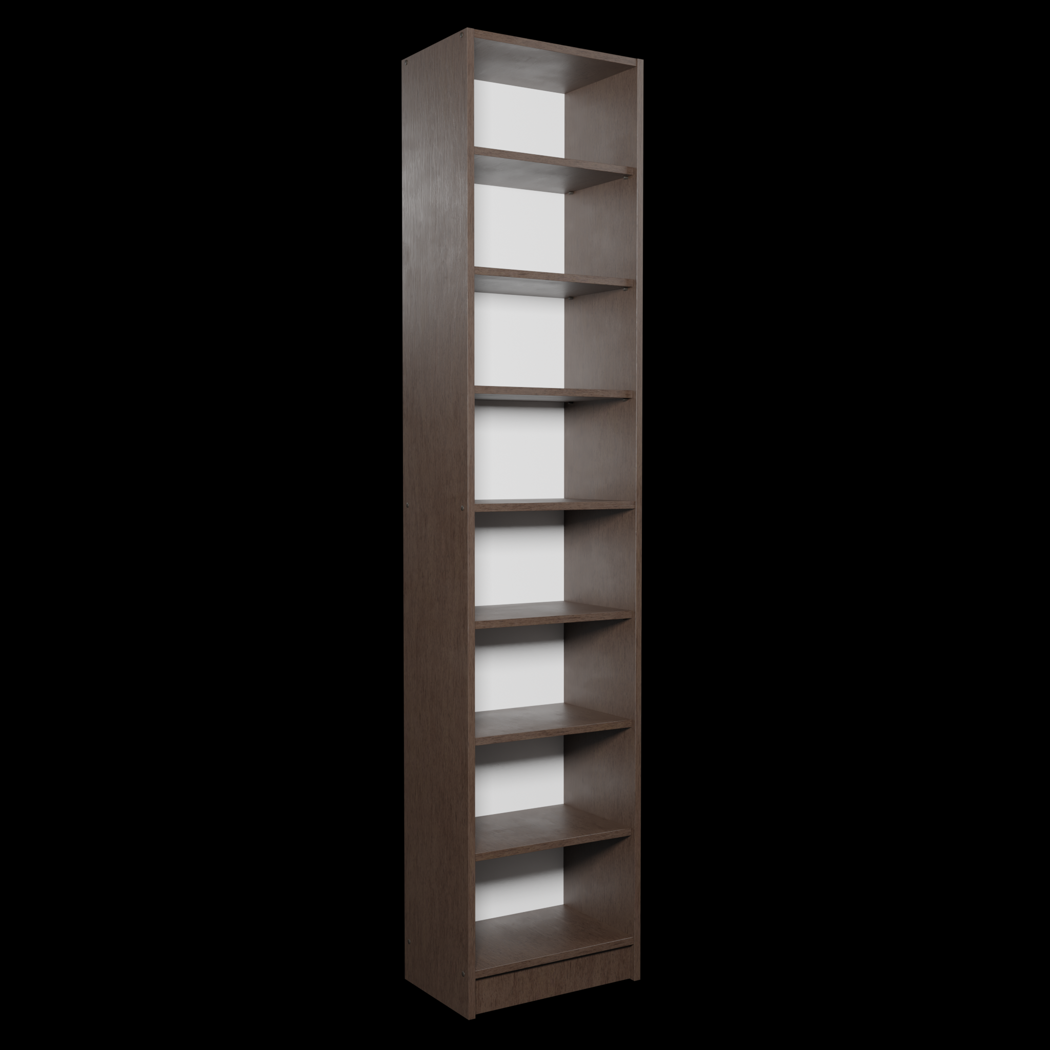 Dark Narrow Bookshelf preview image 1