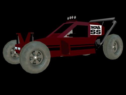 Low Poly Buggy – Texturizado preview image