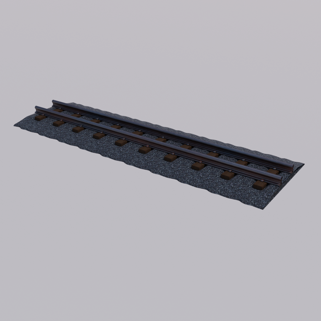 Rail sur ballast preview image 1