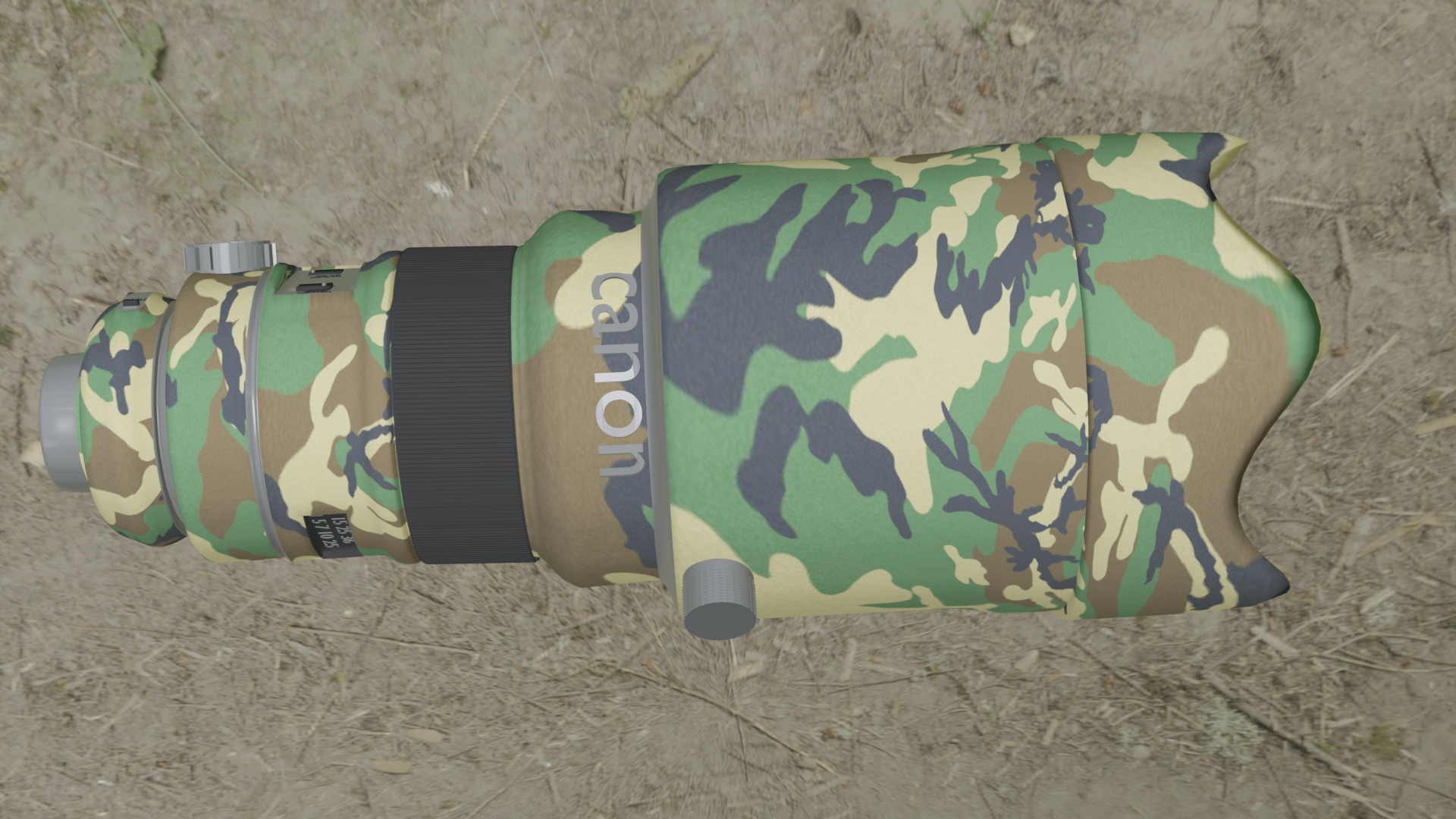 Canon camo camera lens preview image 4