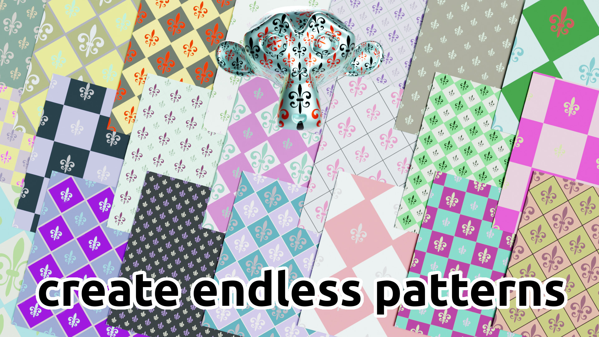 Fleur-de-lis texture node preview image 2