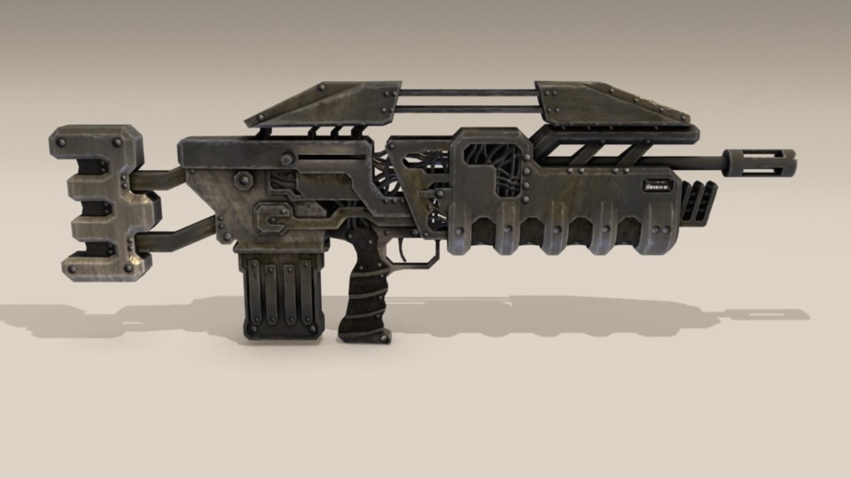 A-104 Cold Fusion Assault Rifle preview image 1